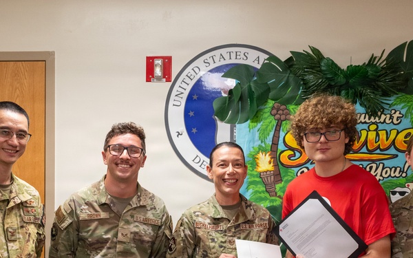 36th MDG, American Red Cross celebrate VolunTEENs during 2026 summer program closing ceremony