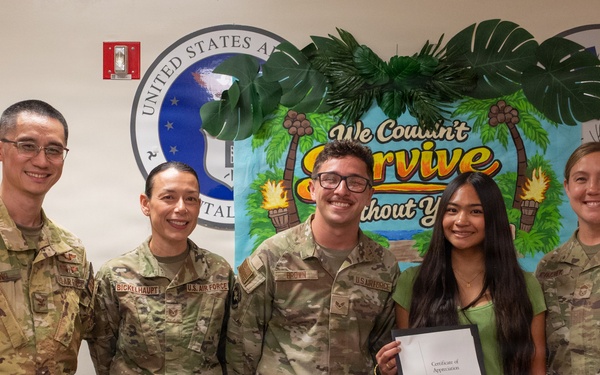 36th MDG, American Red Cross celebrate VolunTEENs during 2026 summer program closing ceremony
