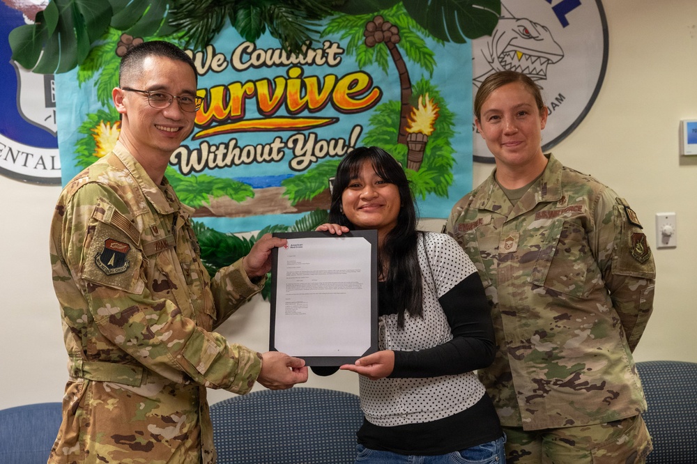 36th MDG, American Red Cross celebrate VolunTEENs during 2026 summer program closing ceremony