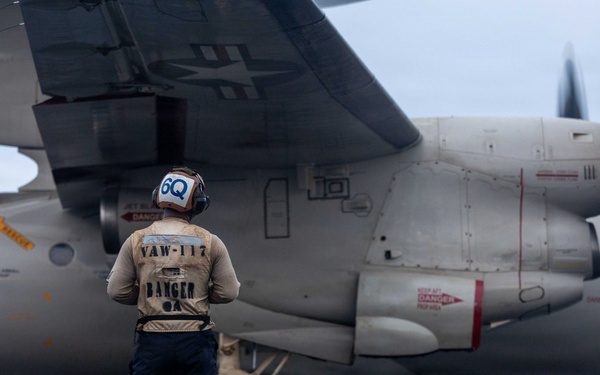 Abraham Lincoln Conducts Flight Operations