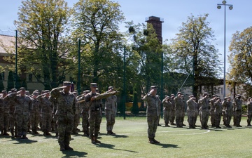 510th Regional Support Group completes transfer of authority with 734th Regional Support Group in Poland