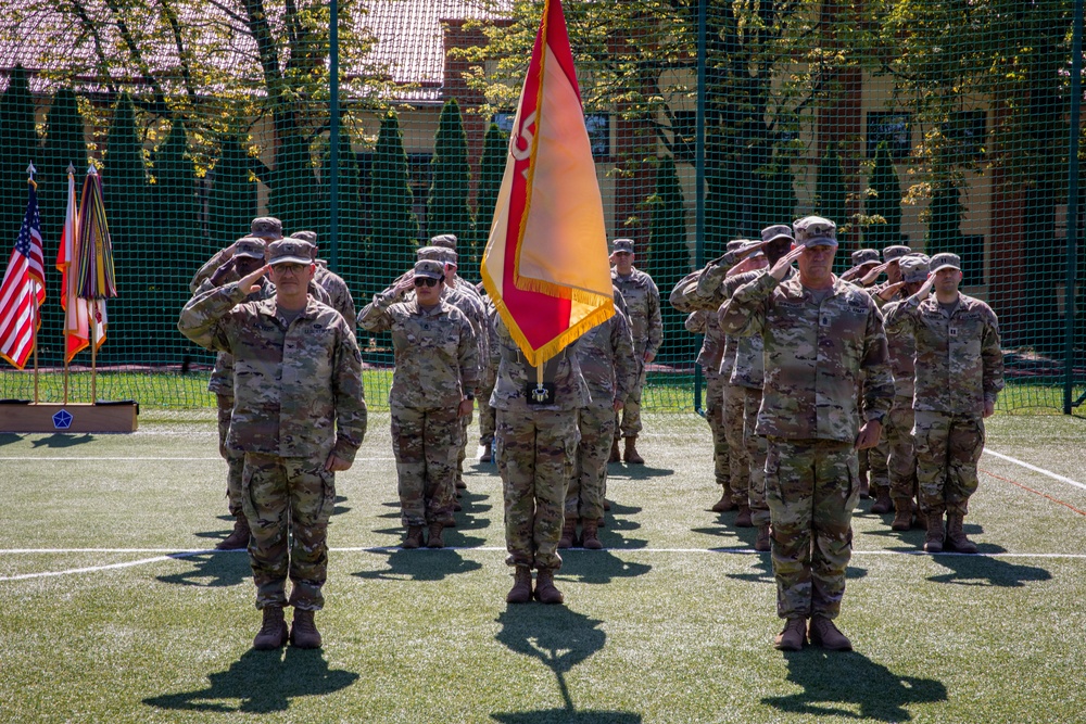V Corps oversees transfer of authority for 510th Regional Support Group and 734th Regional Support Group in Poland
