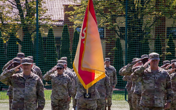 V Corps oversees transfer of authority for 510th Regional Support Group and 734th Regional Support Group in Poland