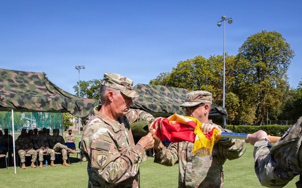 V Corps oversees transfer of authority for 510th Regional Support Group and 734th Regional Support Group in Poland