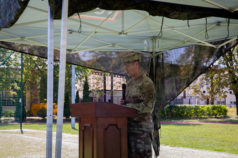 V Corps oversees transfer of authority for 510th Regional Support Group and 734th Regional Support Group in Poland
