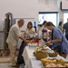 Rota Middle High School staff participate in back to school breakfast