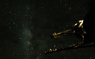 USS Mustin conducts bridge operations