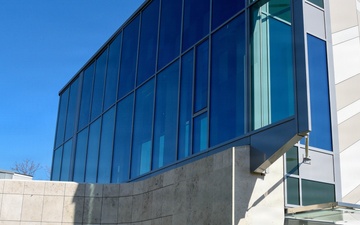 Mock-up building for Rhine Ordnance Barracks Medical Center scheduled for demolition
