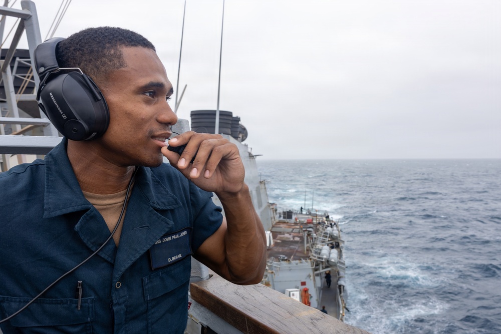 John Paul Jones Sailor Stands Watch