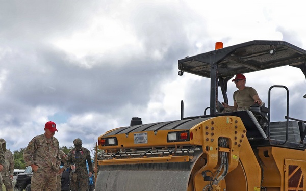 U.S. and Canada Forces team up to conduct Airfield Damage Repair during VS26