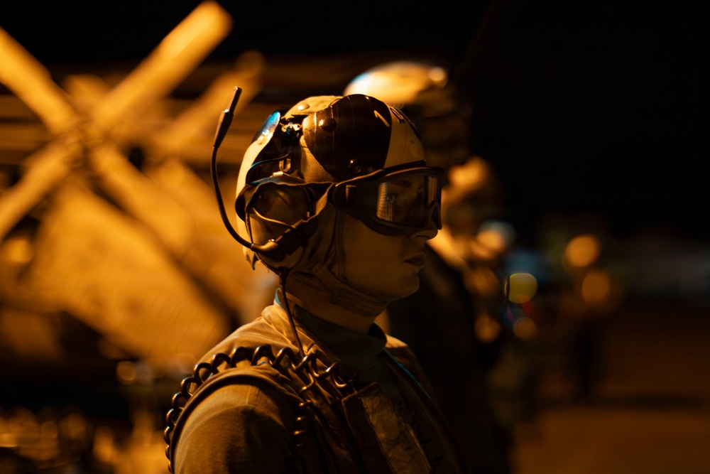 Abraham Lincoln Conducts Flight Operations