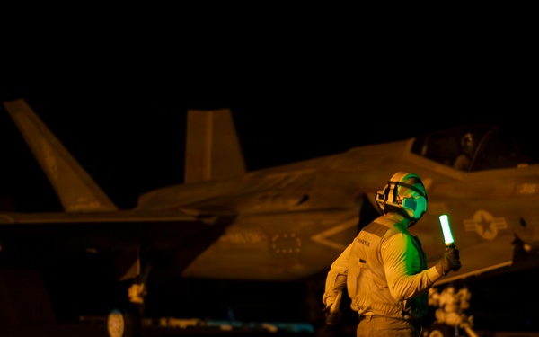 Abraham Lincoln Conducts Flight Operations