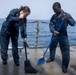 Delbert D. Black Conducts a Freshwater Wash Down