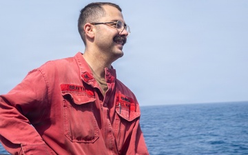 Delbert D. Black Conducts a Freshwater Wash Down