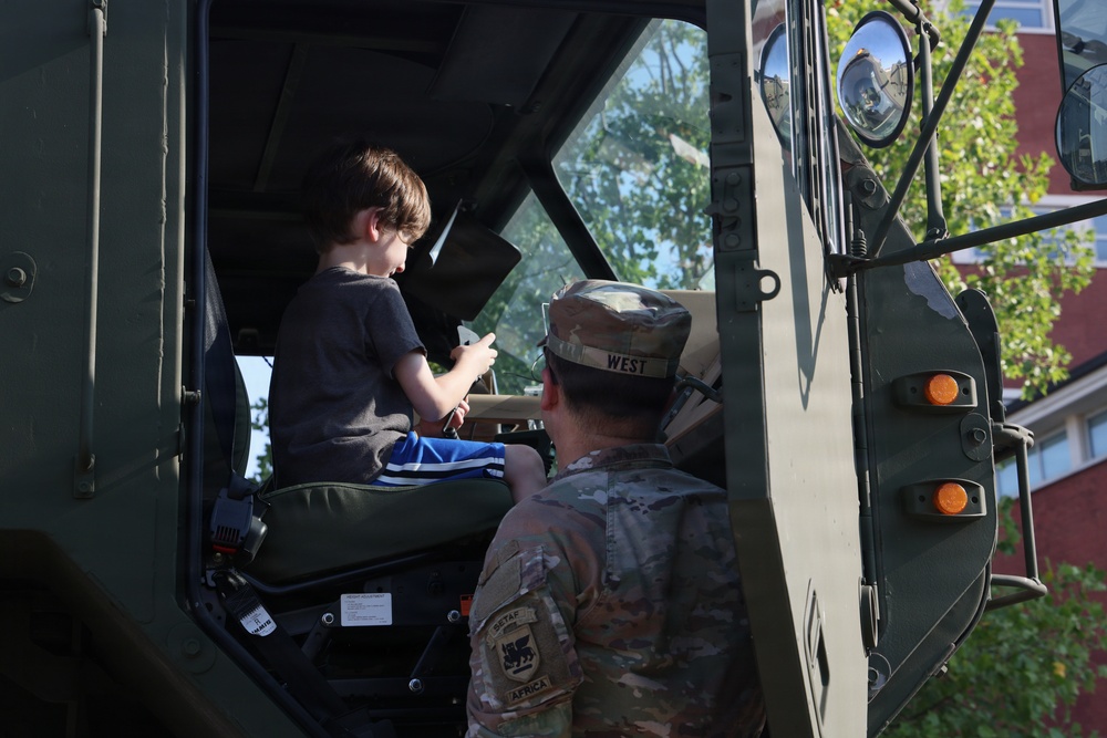 SETAF-AF hosts annual Bring Your Lion Cub to Work Day event