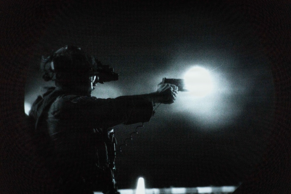 11th MEU Marines Conduct Marksmanship Training Aboard USS Boxer