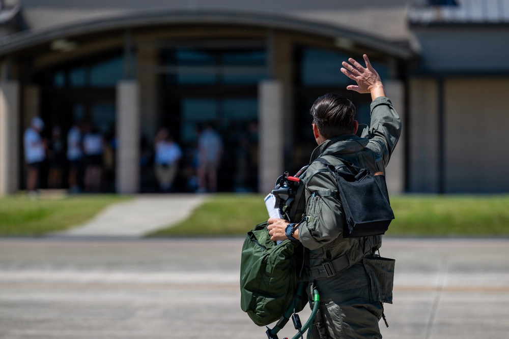 Leading the lightning: Col. Wittmer completes first flight as 125th FW commander