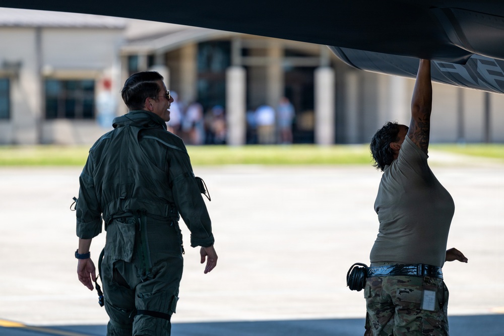 Leading the lightning: Col. Wittmer completes first flight as 125th FW commander