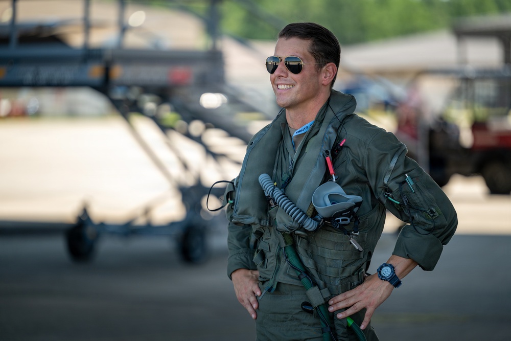 Leading the lightning: Col. Wittmer completes first flight as 125th FW commander