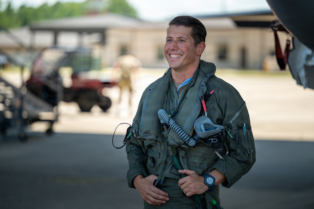 Leading the lightning: Col. Wittmer completes first flight as 125th FW commander
