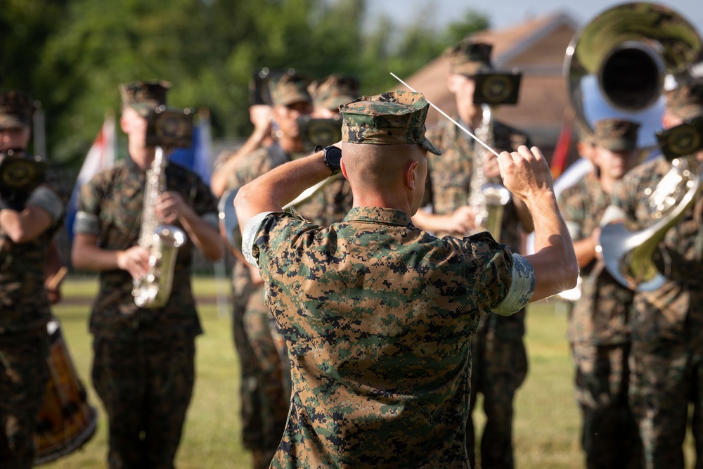 Headquarters Battalion Change of Command Ceremony