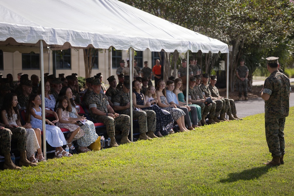 Headquarters Battalion Change of Command Ceremony