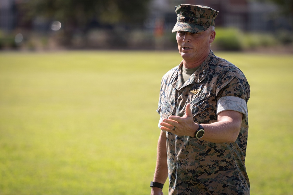 Headquarters Battalion Change of Command Ceremony