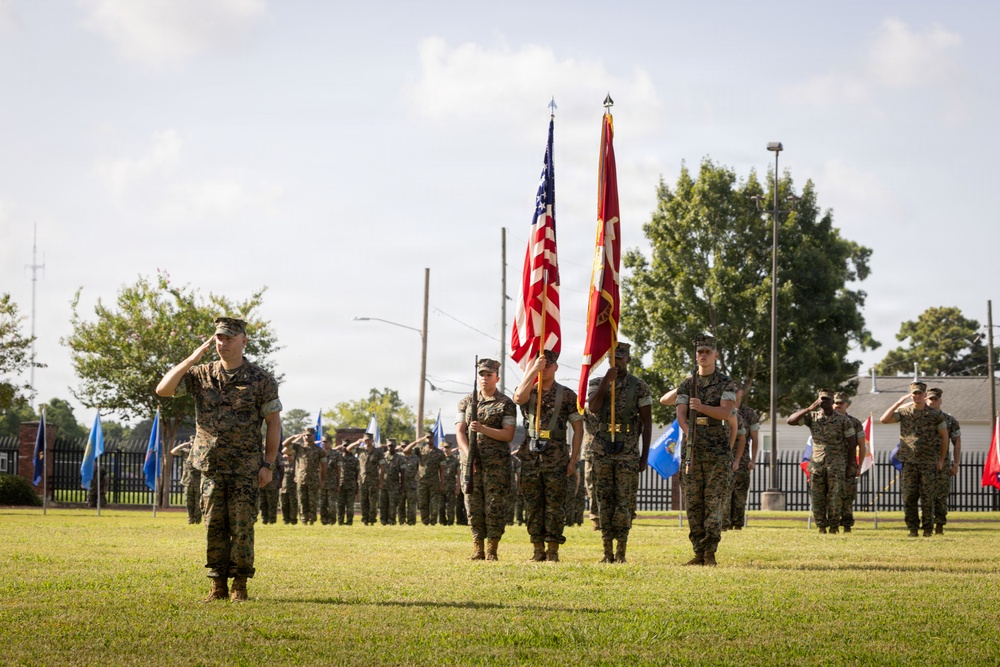 Headquarters Battalion Change of Command Ceremony