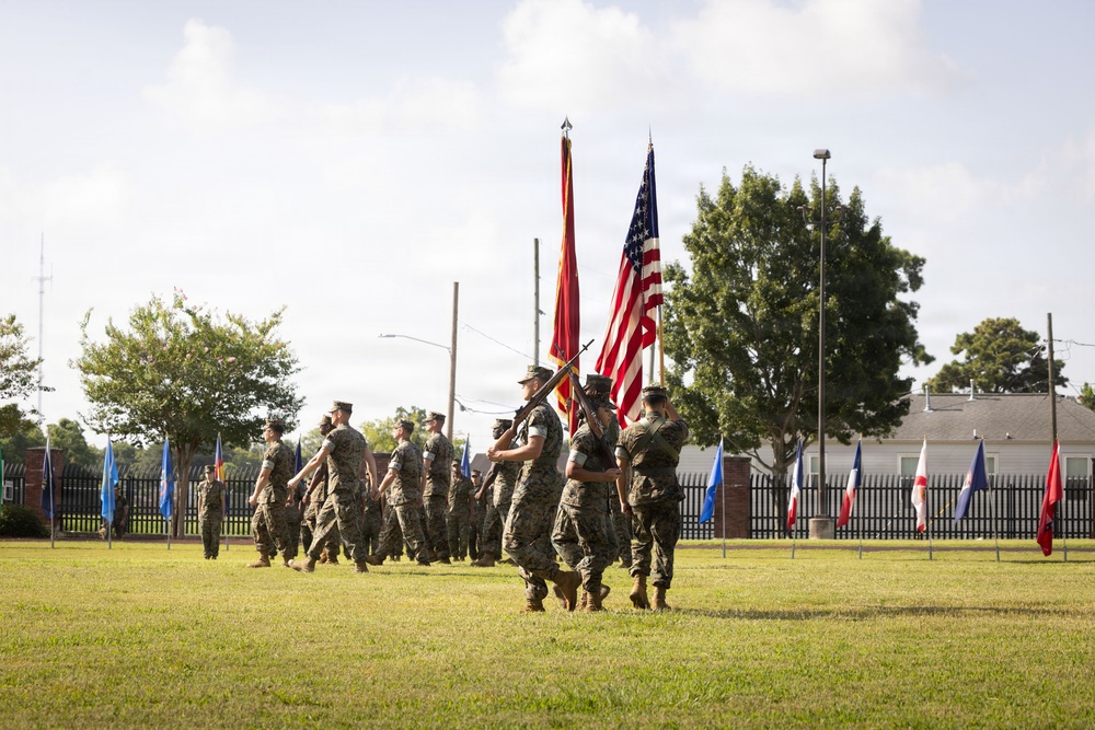 Headquarters Battalion Change of Command Ceremony