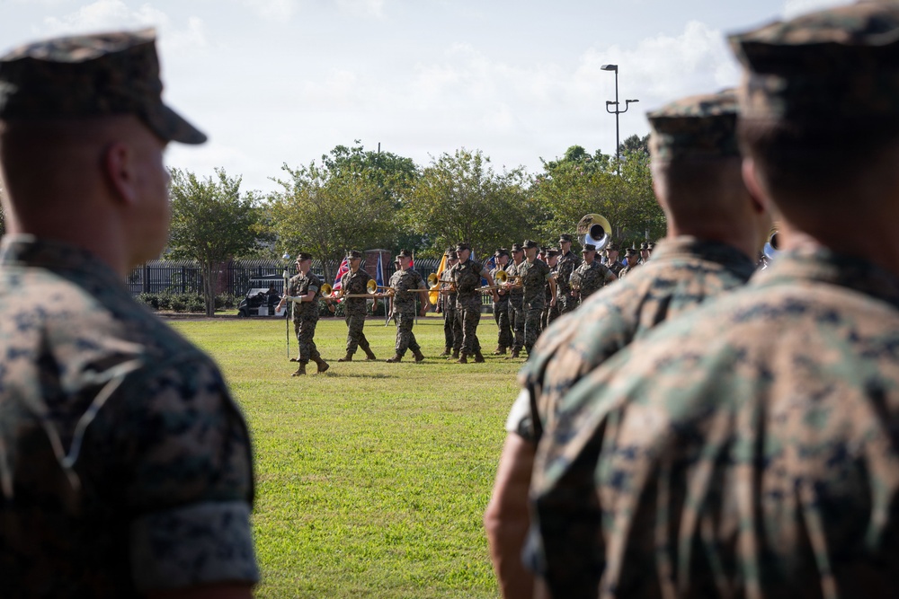 Headquarters Battalion Change of Command Ceremony