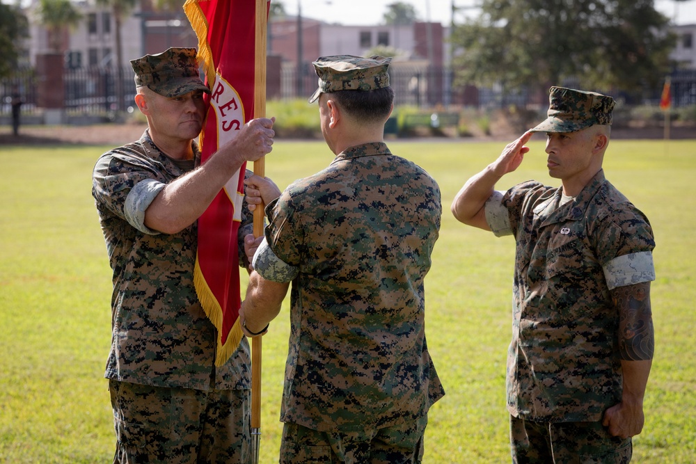 Headquarters Battalion Change of Command Ceremony