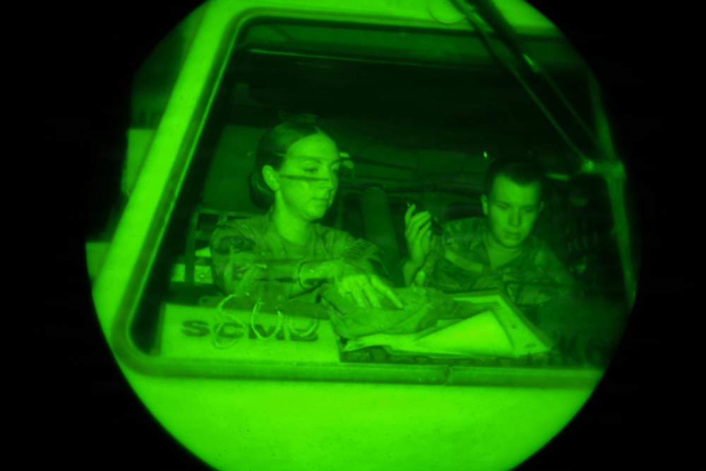 606 ACS prepares for PRIMO Specto 26-3 convoy during night operations