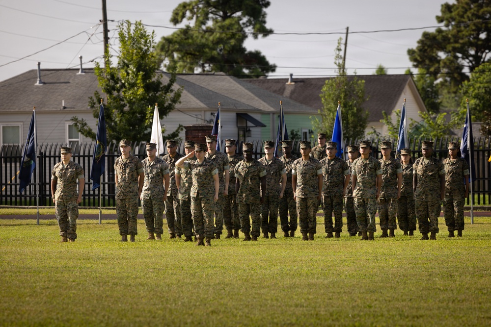 Headquarters Battalion Change of Command Ceremony