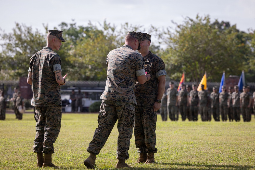 Headquarters Battalion Change of Command Ceremony