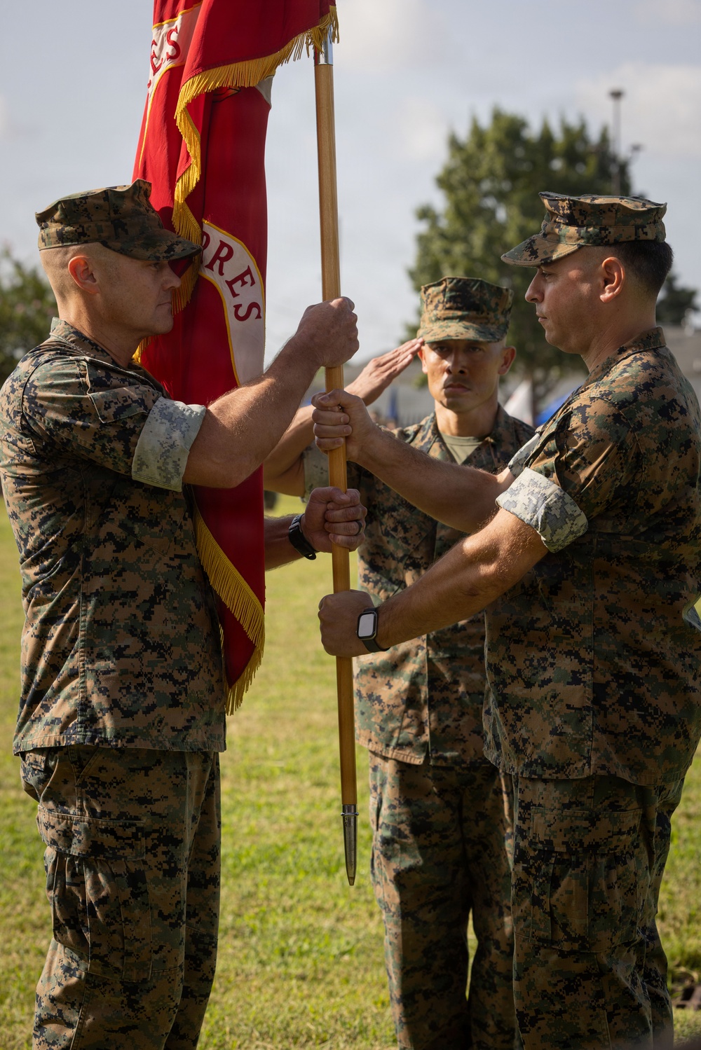 Headquarters Battalion Change of Command Ceremony