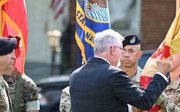 U.S. Army Support Activity Fort Dix Change of Command Ceremony at JB MDL