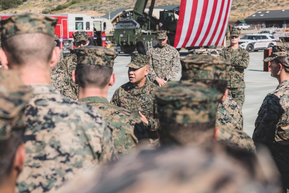 Marine Corps Mountain Warfare Training Center conducts change of command ceremony