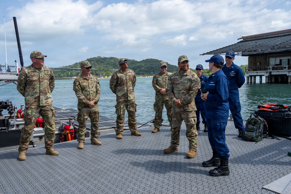 U.S. Coast Guard DCAA visits PANAMAX 2026 forces, reinforces regional readiness