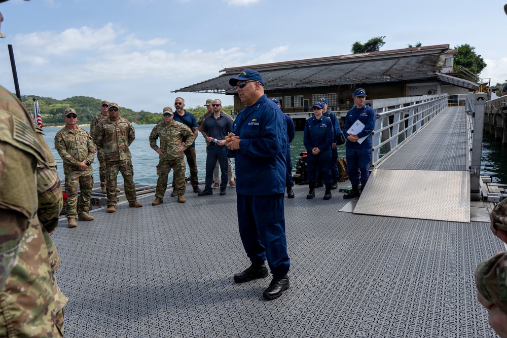 U.S. Coast Guard DCAA visits PANAMAX 2026 forces, reinforces regional readiness