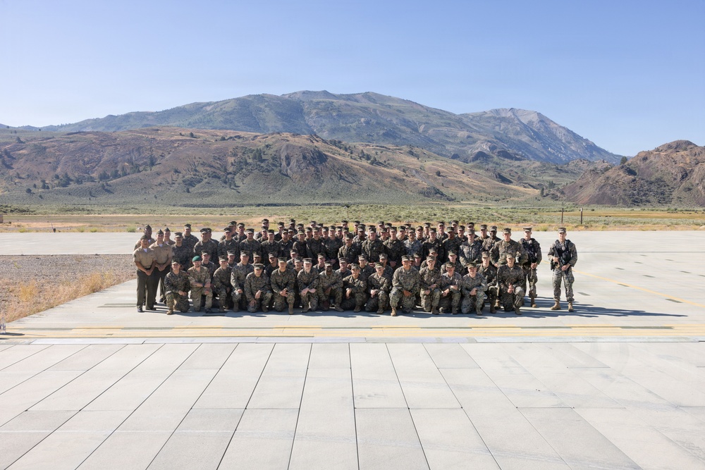 Marine Corps Mountain Warfare Training Center conducts change of command ceremony