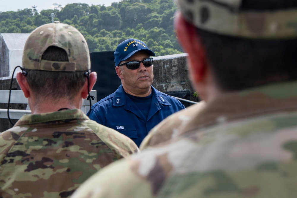 U.S. Coast Guard DCAA visits PANAMAX 2026 forces, reinforces regional readiness