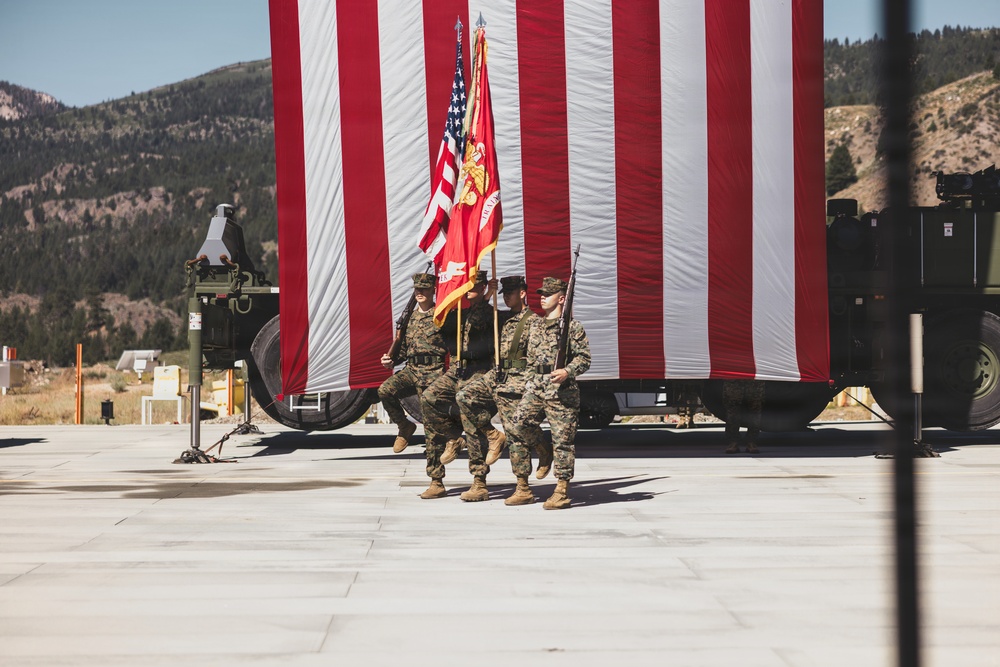 Marine Corps Mountain Warfare Training Center conducts change of command ceremony