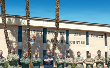 UK service members visit Nellis AFB