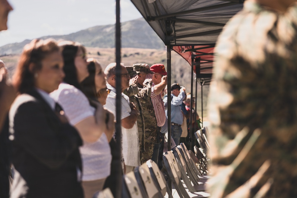 Marine Corps Mountain Warfare Training Center conducts change of command ceremony