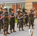 U.S. Marines Welcome Students Back to School