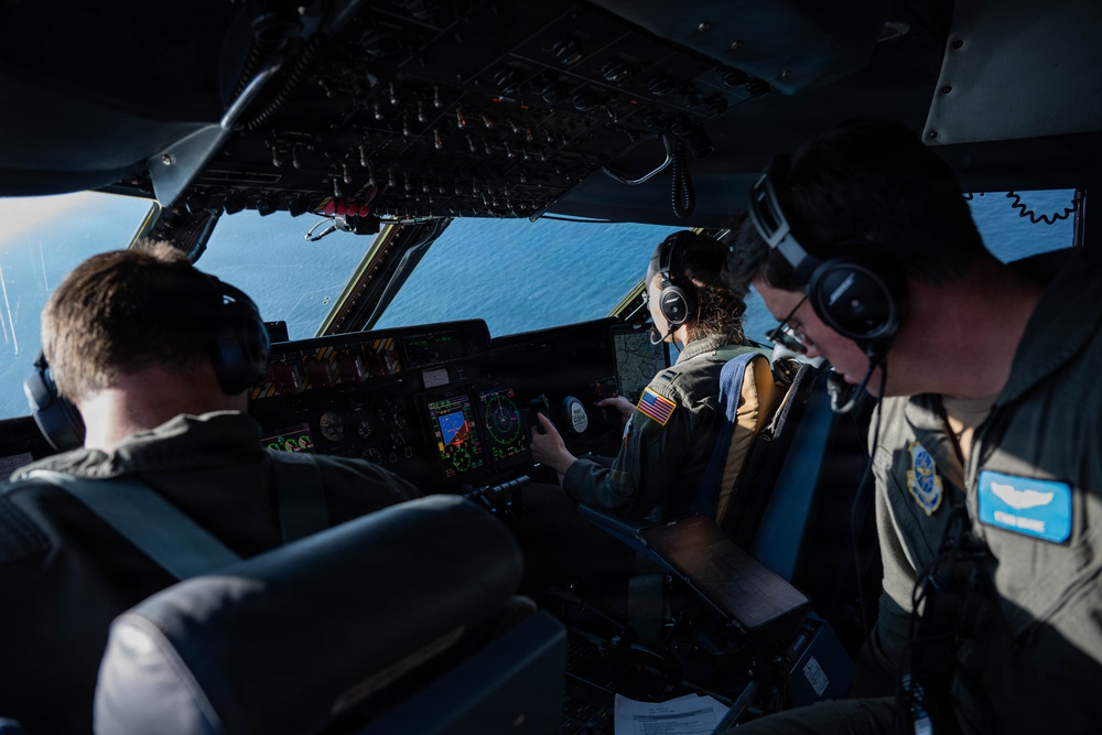 Eyes in the sky during Exercise Castaway 26-6