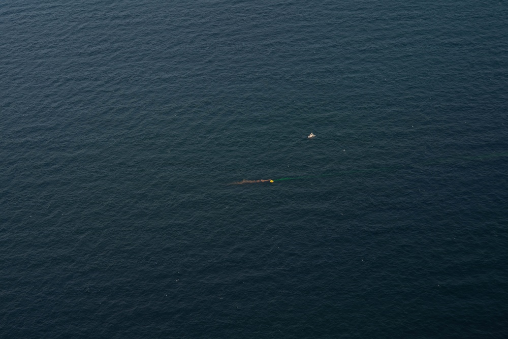 Eyes in the sky during Exercise Castaway 26-6