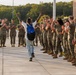 U.S. Marines Welcome Students Back to School