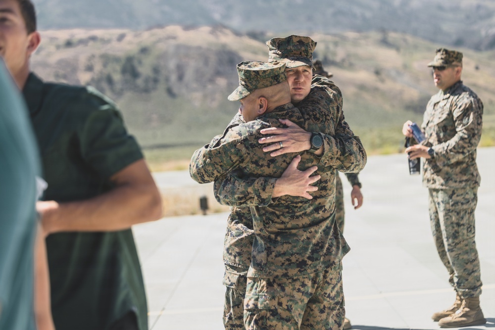 Marine Corps Mountain Warfare Training Center conducts change of command ceremony