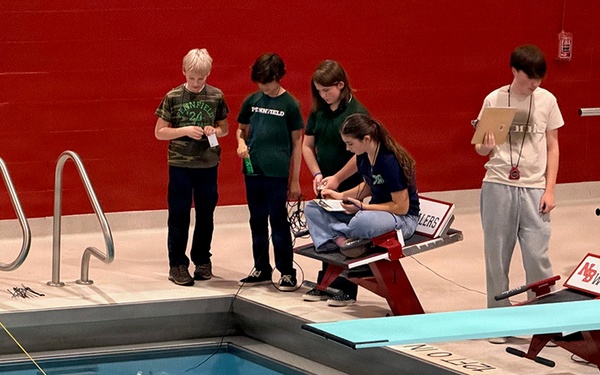 NUWC Division Newport employees mentor four middle school teams in 2026 International SeaPerch Challenge